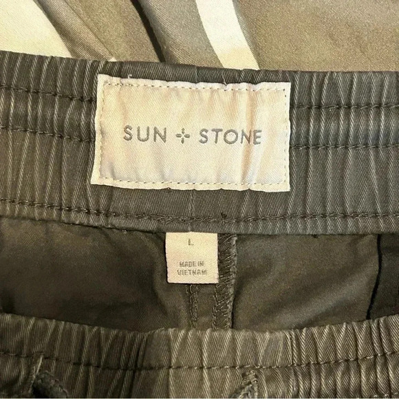 Sun & stone Articulated Jogger Pants, Large Casual Sporty Comfy Stylish Classic - Picture 5 of 5
